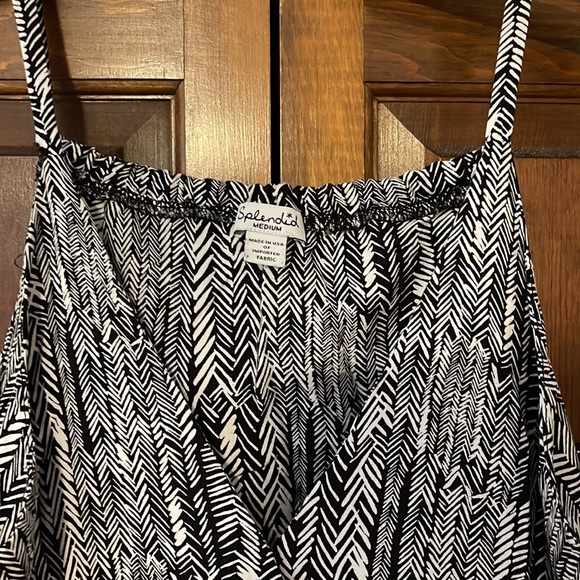 Women’s Splendid Jumpsuit. Black/ white print - medium - Picture 2 of 9